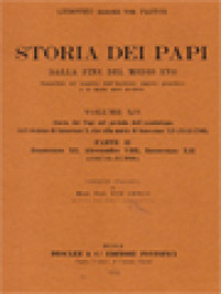 Storia Dei Papi, Dalla Fine Del Medio Evo XIV-2: Innocenzo XI, Alessandro VIII, Innocenzo XII (1676-1700)