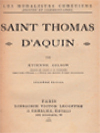 Saint Thomas D'Aquin