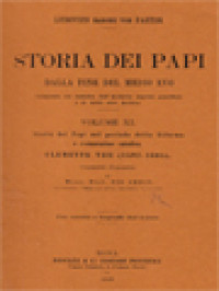 Image of Storia Dei Papi, Dalla Fine Del Medio Evo XI: Clemente VIII (1592-1605)