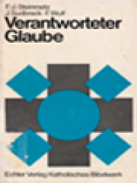 Image of Verantworteter Glaube: Meditationen Zum Christlichen Bekenntnis