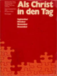 Als Christ In Den Tag III: September-Dezember, Biblischer Text, Besinnung Und Gebet Für Jeden Tag Des Jahres