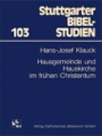 Image of Hausgemeinde Und Hauskirche Im Frühen Christentum