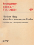 Vom Alten Zum Neuen Pascha: Geschichte Und Theologie Des Osterfestes