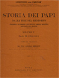 Image of Storia Dei Papi, Dalla Fine Del Medio Evo V: Paolo III (1534-1549)