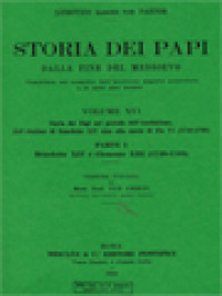 Storia Dei Papi, Dalla Fine Del Medio Evo XV1-1: Benedetto XIV e Clemente XIII (1740-1769)