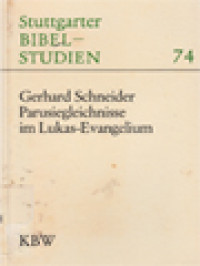 Parusiegleichnisse Im Lukas-Evangelium