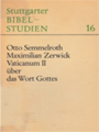 Vaticanum II über Das Wort Gottes: Die Konstitutions 