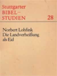 Die Landverheißung Als Eid: Eine Studie Zu Gn 15