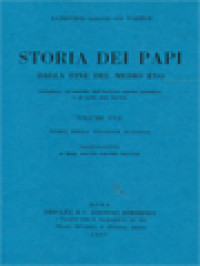 Image of Storia Dei Papi, Dalla Fine Del Medioevo XVII: Indici Della Versione Italiana