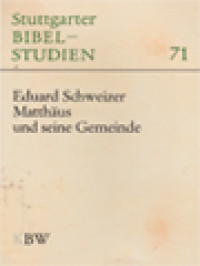 Image of Matthaus Und Seine Gemeinde