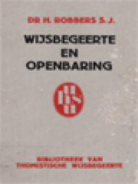 Image of Wijsbegeerte En Openbaring
