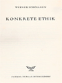 Image of Konkrete Ethik