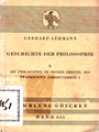 Image of Geschichte Der Philosophie X: Die Philosophie Im Ersten Drittel Des Zwanzigsten Jahrhunderts 1