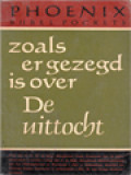 Zoals Er Gezegd Is Over De Uittocht