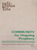 Community An Ongoing Prophecy