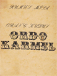 Image of Rumus Misa Orang Kudus Ordo Karmel