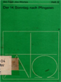 Image of Der 14. Sonntag Nach Pfingsten