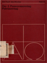 Image of Der 2. Passionssonntag (Palmsonntag)