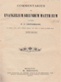 Commentarius In Evangelium Secundum Matthæum