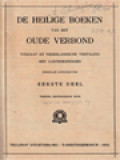 De Heilige Boeken Van Het Oude Verbond I: De Boeken Van Moses - Het Boek Deuteronomium