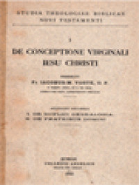 De Conceptione Virginali Iesu Christi: I.  De Duplici Genealogia; II. De Fratribus Domini