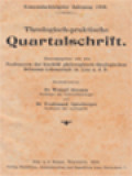 Theologisch-Praktische Quartalschrift 1936