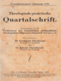 Theologisch-Praktische Quartalschrift 1938