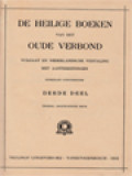 De Heilige Boeken Van Het Oude Verbond III: De Boeken Paralipomenon - Het Boek Job