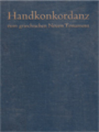 Handkonkordanz: Zum Griechischen Neuen Testament