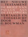 De Brief Van Paulus Aan De Filippiërs