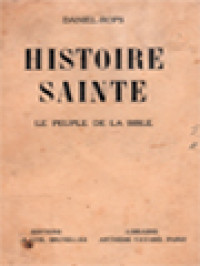 Histoire Sainte: Le Peuple De La Bible