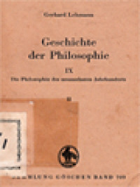Image of Geschichte Der Philosophie IX: Die Philosophie Des Neunzehnten Jahrhunderts 2