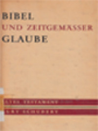 Image of Bibel Und Zeitgemasser Glaube I: Altes Testament