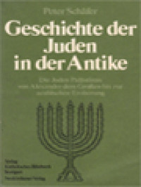 Geschichte Der Juden In Der Antike: Die Juden Palastinas Von Alexander Dem Großen Bis Zur Arabischen Eroberung