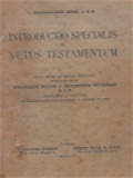 Introductio Specialis In Vetus Testamentum