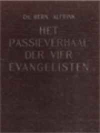 Het Passieverhaal Der Vier Evangelisten