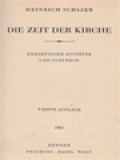 Die Zeit Der Kirche: Exegetische Aufsätze Und Vorträge