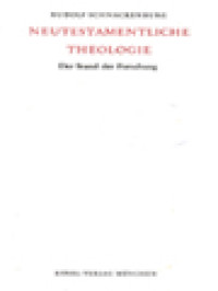 Image of Neutestamentliche Theologie: Der Stand Der Forschung