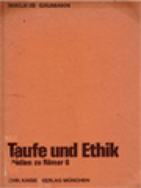 Image of Taufe Und Ethik: Studien Zu Römer 6