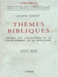 Image of Thèmes Bibliques: Études Sur L'expression Et Le Développement De La Révélation