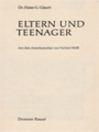 Eltern Und Teenager