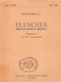 Elenchus Bibliographicus Biblicus 58-59 (II)