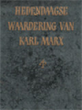 Hedendaagse Waardering Van Karl Marx