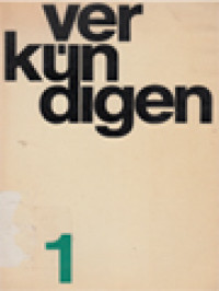 Image of Verkündigen 1 / Paul Bormann (Herausgegeben)