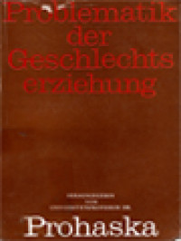 Image of Problematik Der Geschlechtserziehung