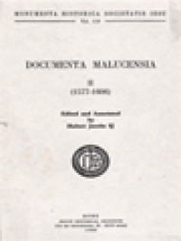 Image of Monumenta Missionum Societatis Iesu, Volumen XXXIX: Documenta Malucensia II (1577-1606)