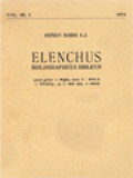 Elenchus Bibliographicus Biblicus 55-I