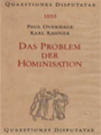 Image of Das Problem Der Hominisation: Über Den Biologischen Ursprung Des Menschen
