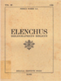 Elenchus Bibliographicus Biblicus 50