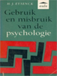 Gebruik En Misbruik Van De Psychologie